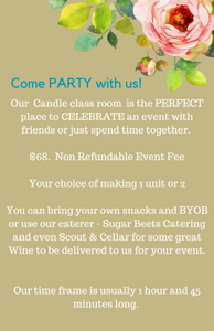 Come PARTY with us!   Friends, Couples, Kids and Girls Nite Out, which ever you choose, we will customize to your event