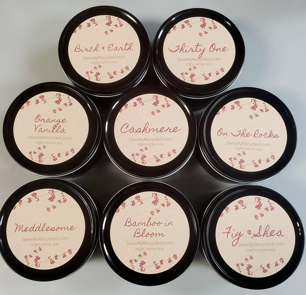 8 Assorted sampler - 8 ounce Tins are available for Private Label