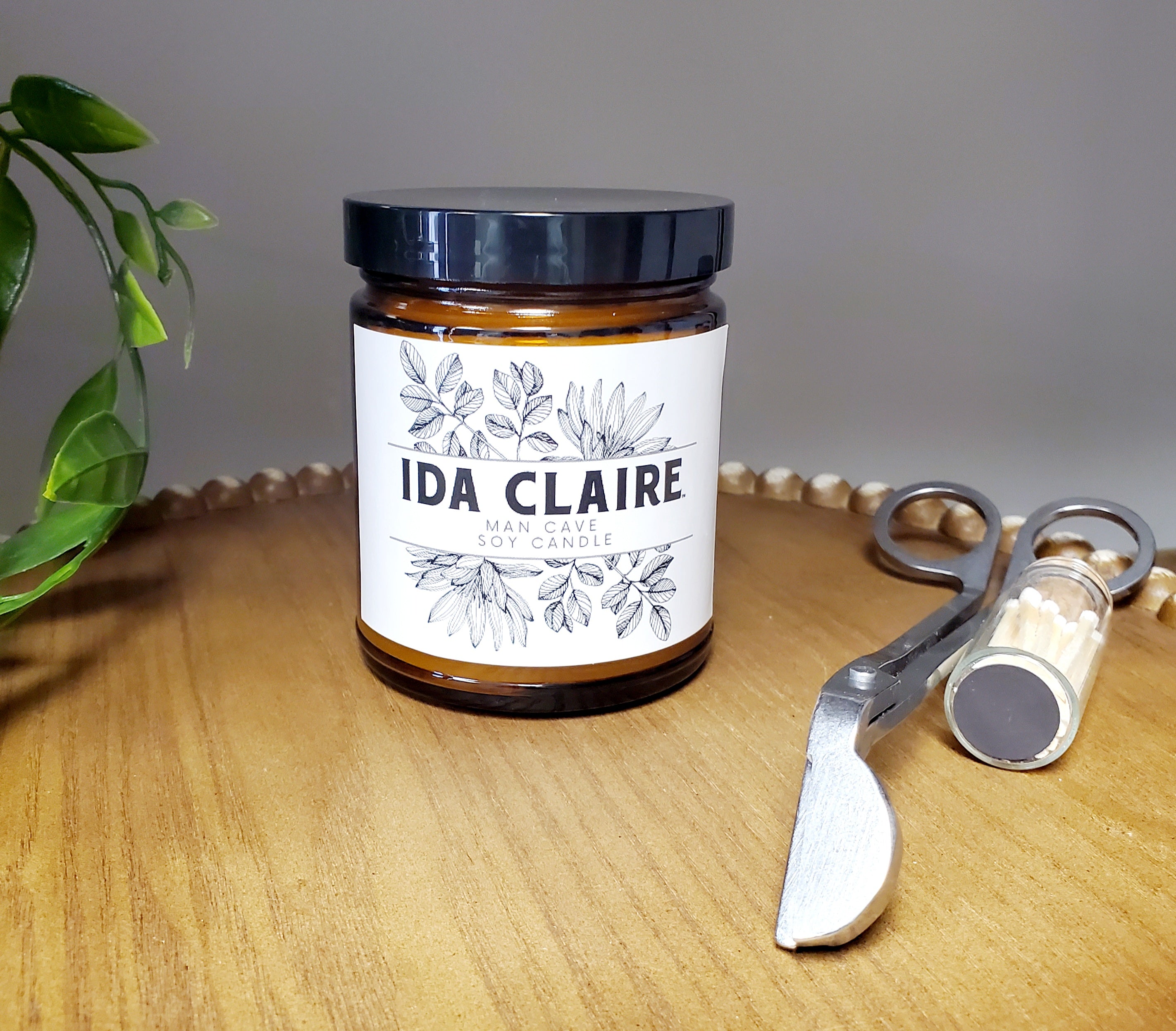 3 Signature Scents seen at Ida Claire in Addison, Texas , Rosemary- Man cave TM- Sandalwood, Now in Amber glass
