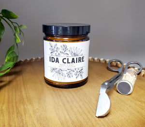 Ida Claire has 3 Signature Scents in Addison, Texas , Rosemary- Man Cave TM- Sandalwood, Now in Amber glass