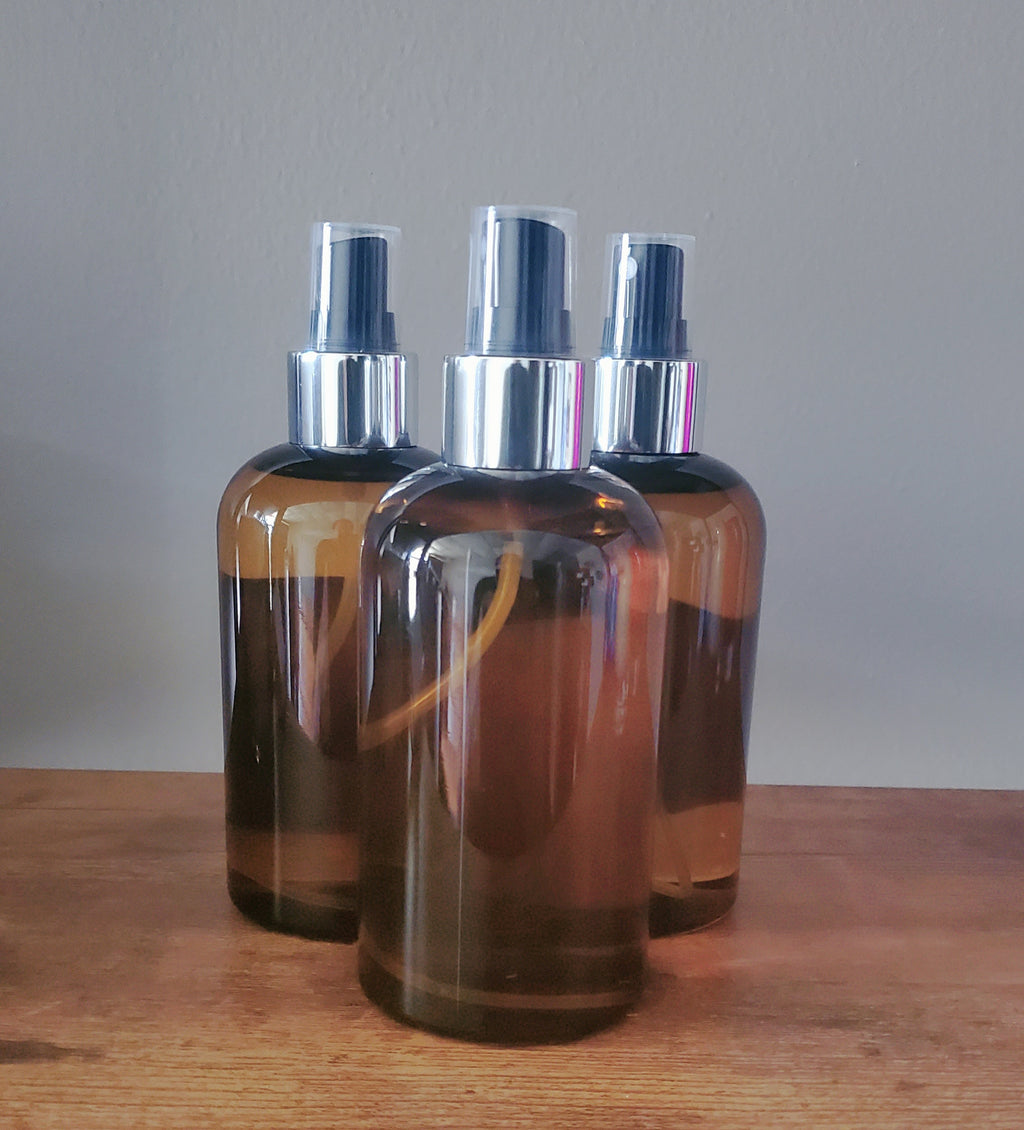 8 ounce - 12/ Wholesale units in a Amber Spray Bottle 12/$7.00 each